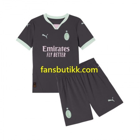 Fotballdrakt AC Milan Barn Tredjetrøye 2024-2025 Kortermet